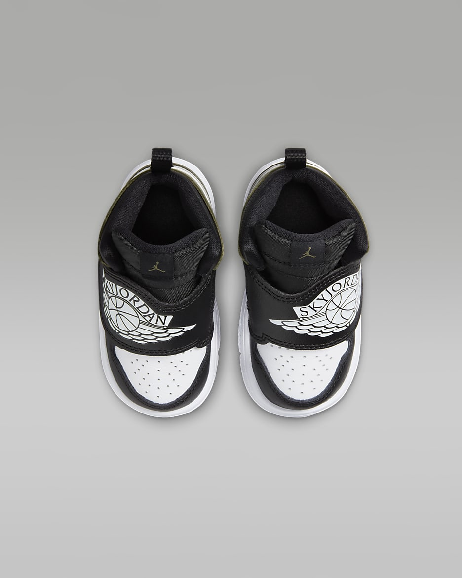 Sky Jordan 1 Baby and Toddler Shoe